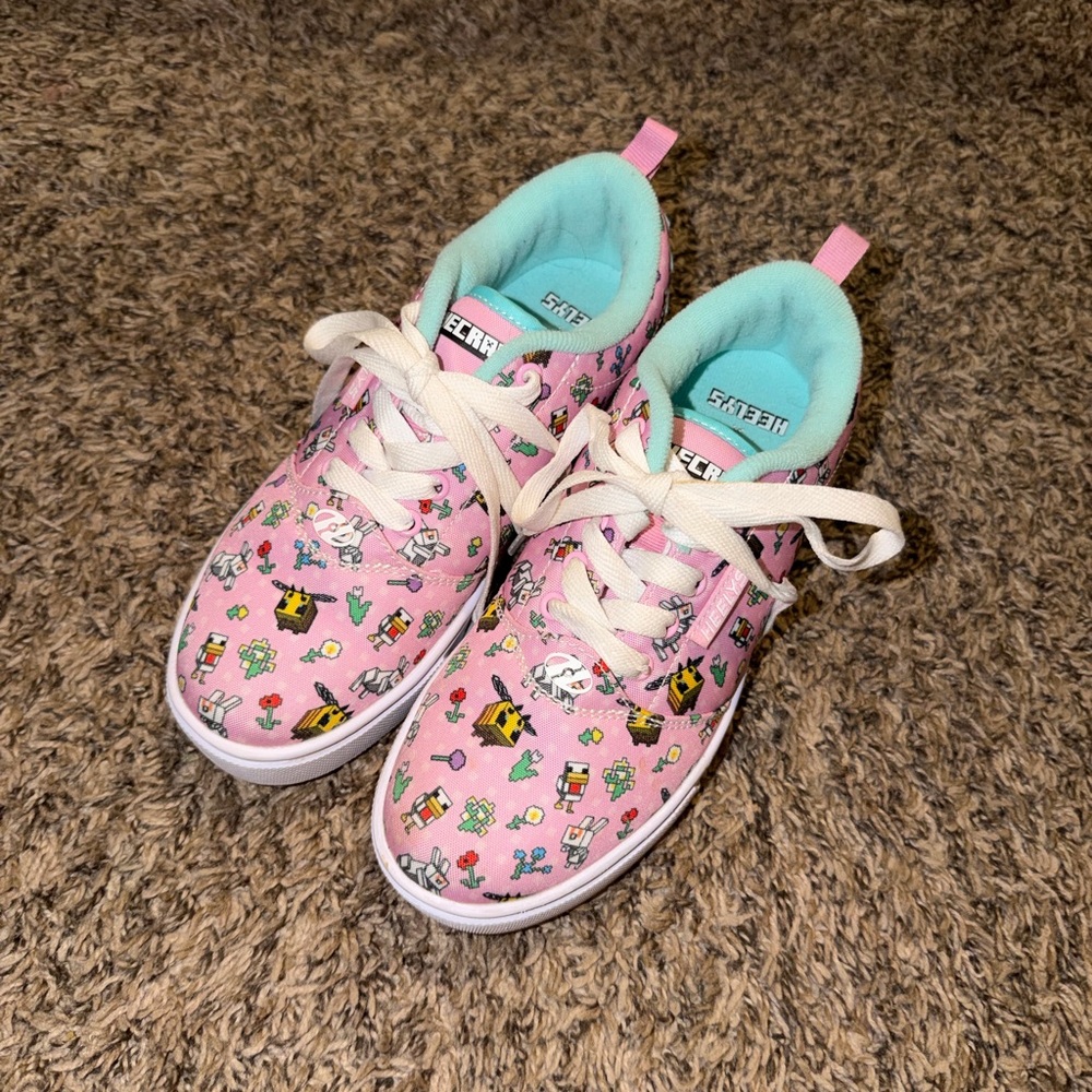 Heelys Kids Pink and Mint Sneakers
